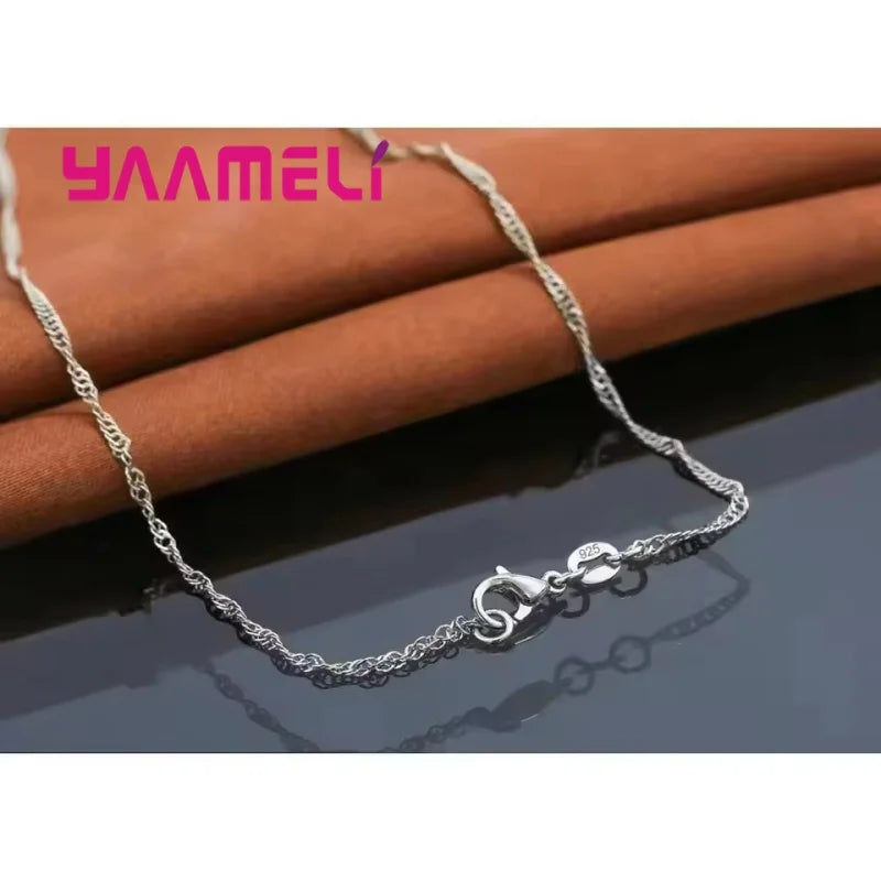 LuxeSilver Serpent Chain
