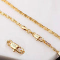 The Windsor Ellipse GoldChain