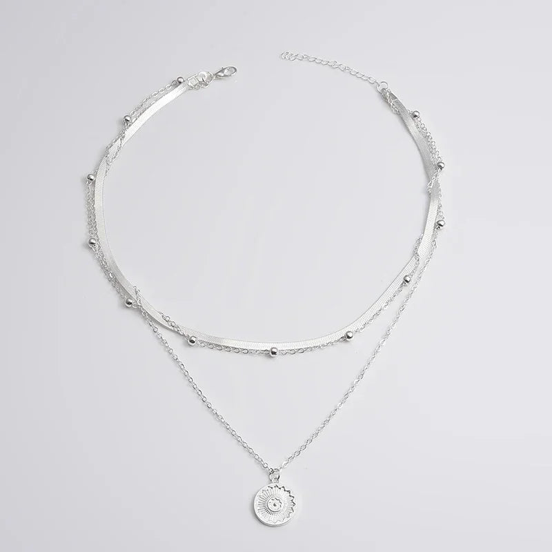 The Celestia Silver Layered Trio
