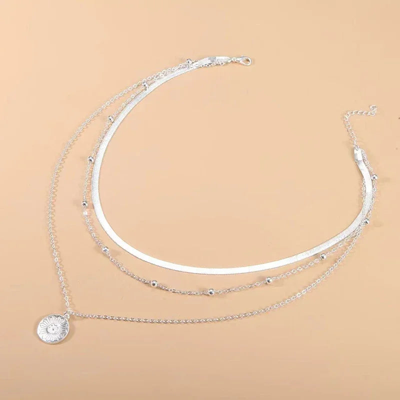 The Celestia Silver Layered Trio
