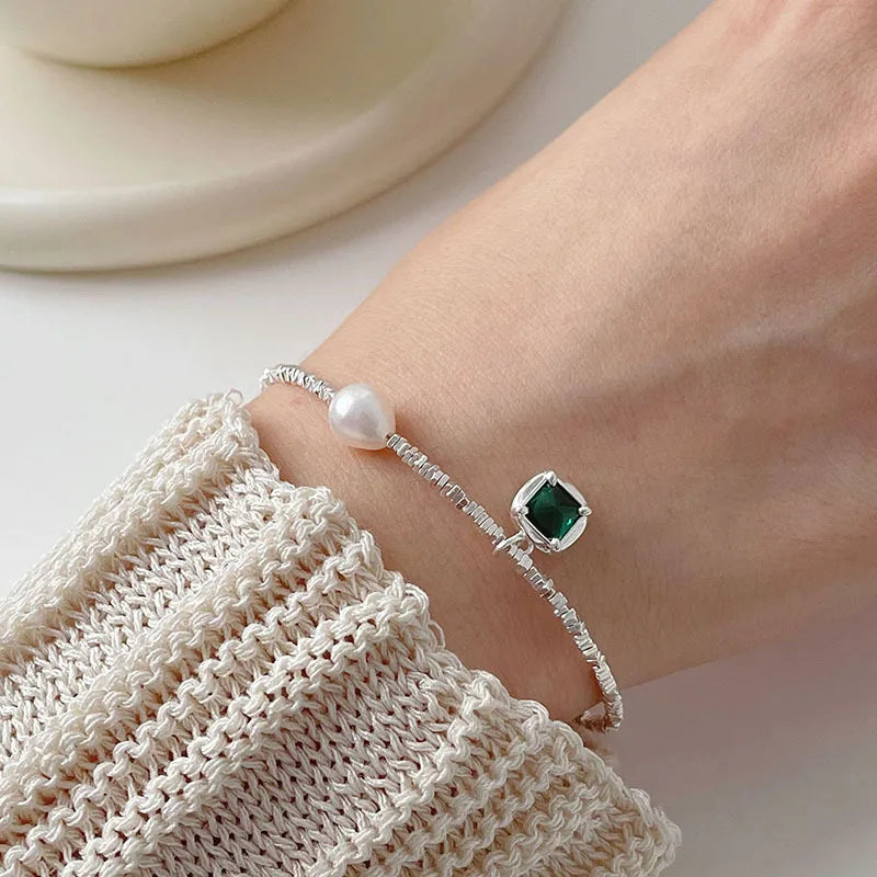 Emerald Green Necklace Versatile Collar