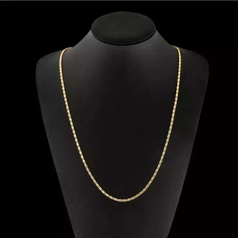 The Windsor Ellipse GoldChain